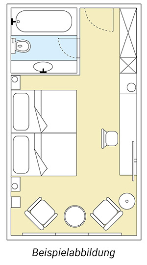 Floor plan comfort room